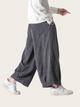 Corduroy Urban Aura Pants – Fluid Wide-Leg Flow