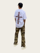 Loose Fit Camo Cargo Pants with Utility Pockets