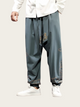 Cloud-Patterned Relaxed Fit Pants in Multiple Colors – Ankle-Length