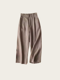 Linen Wide-Leg Trousers – Modern Minimalist Streetwear