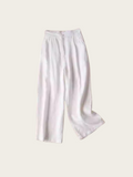 Linen Wide-Leg Trousers – Modern Minimalist Streetwear