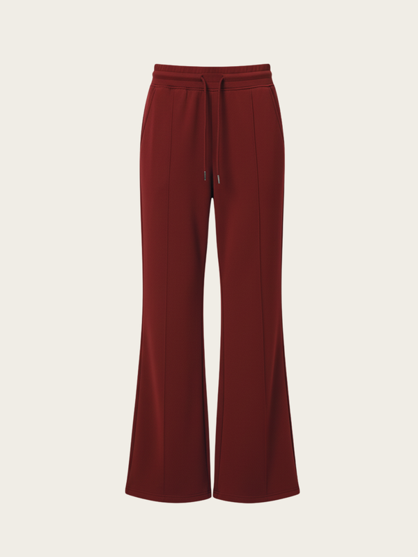 Luxe Flow Wide-Leg Lounge Pants – Minimalist Street Comfort
