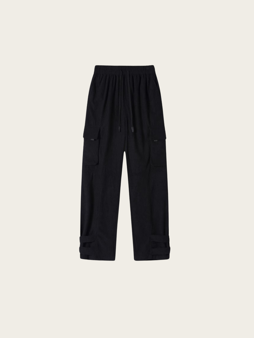 Black Cargo Jogger Pants – Streetwear Comfort with Utility Pocketsy Cargo Pants – Multi-Pocket