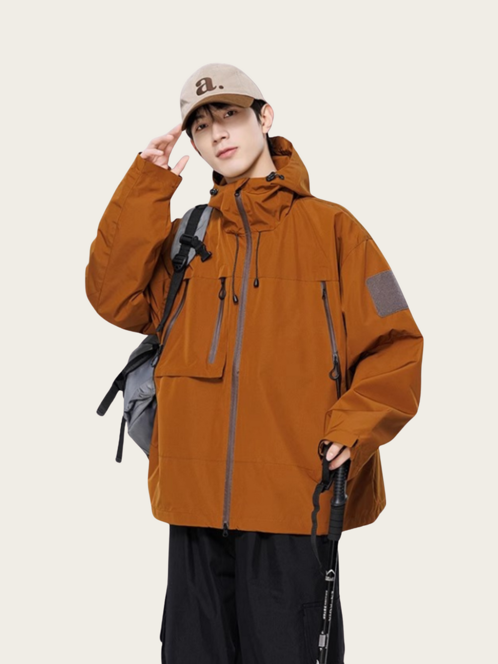Tactical Techwear Hooded Jacket – Layer Essential