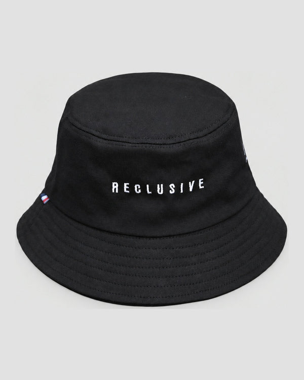Embroidered Lettering Bucket Hat, front view, product photo