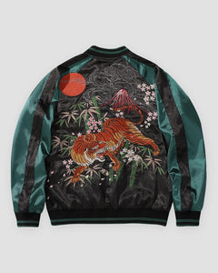 Bamboo Tiger Embroidered Sukajan Jacket