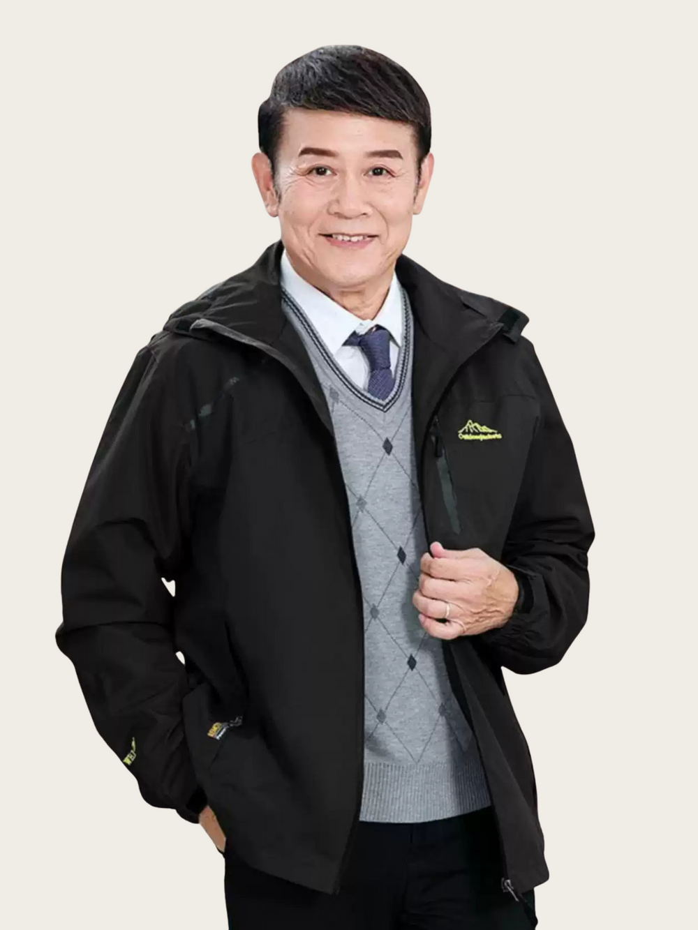 Men's Waterproof Outdoor Hiking & Trekking Jacket with Hood