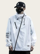 Cipher Asymmetrical Techwear Japanese Hoodie