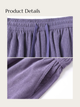 Strap Cuff Corduroy Cargo Pants - Medium