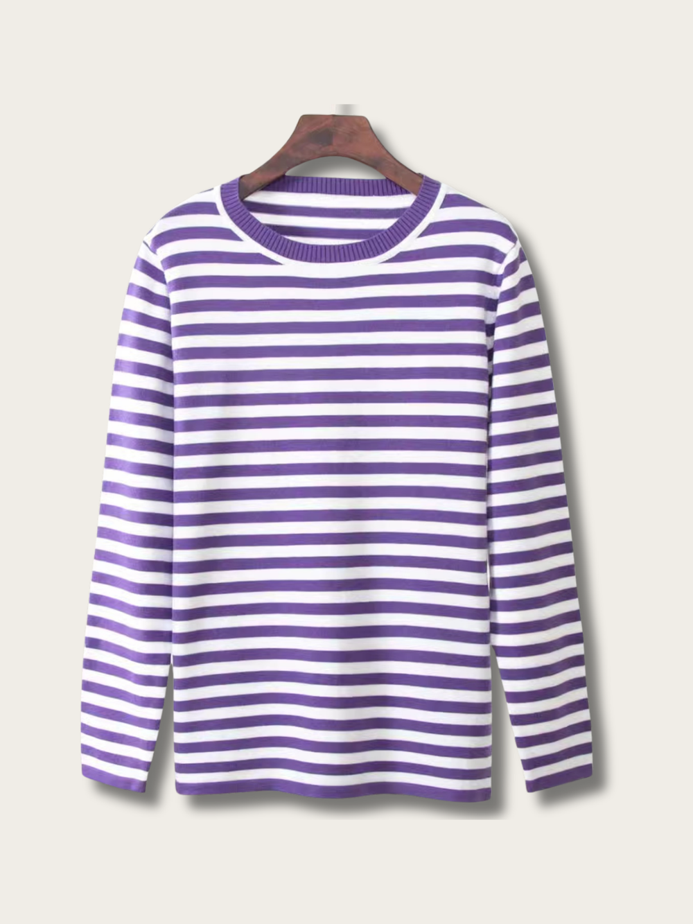 Striped Harmony Sweater - black:Black