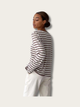 Striped Harmony Sweater - red:Red