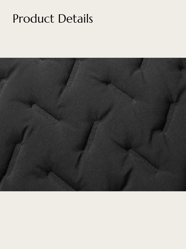 Arctic Luxe Quilted Puffer Jacket - L