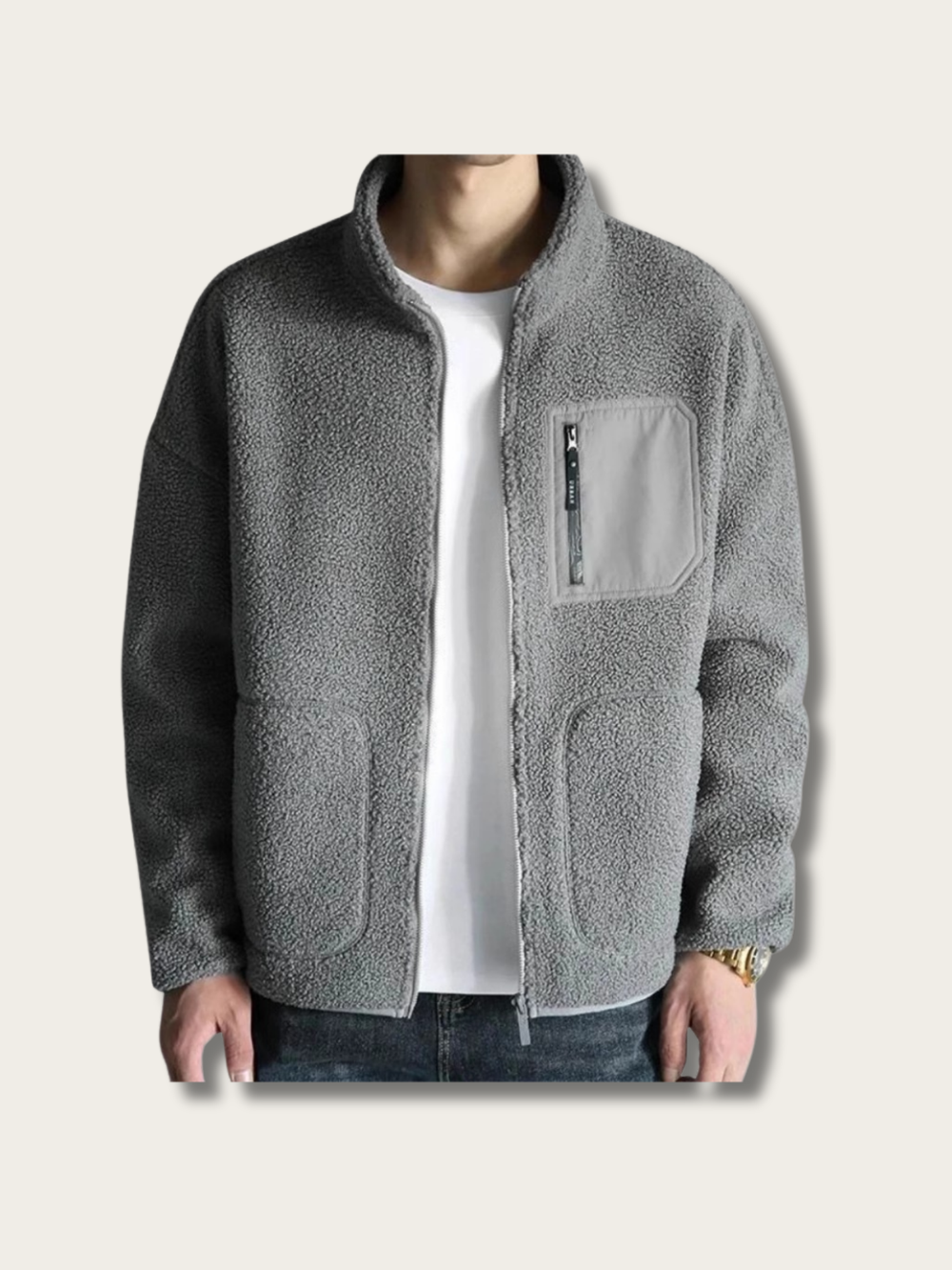 Arctic Comfort Wool Jacket - black:Black