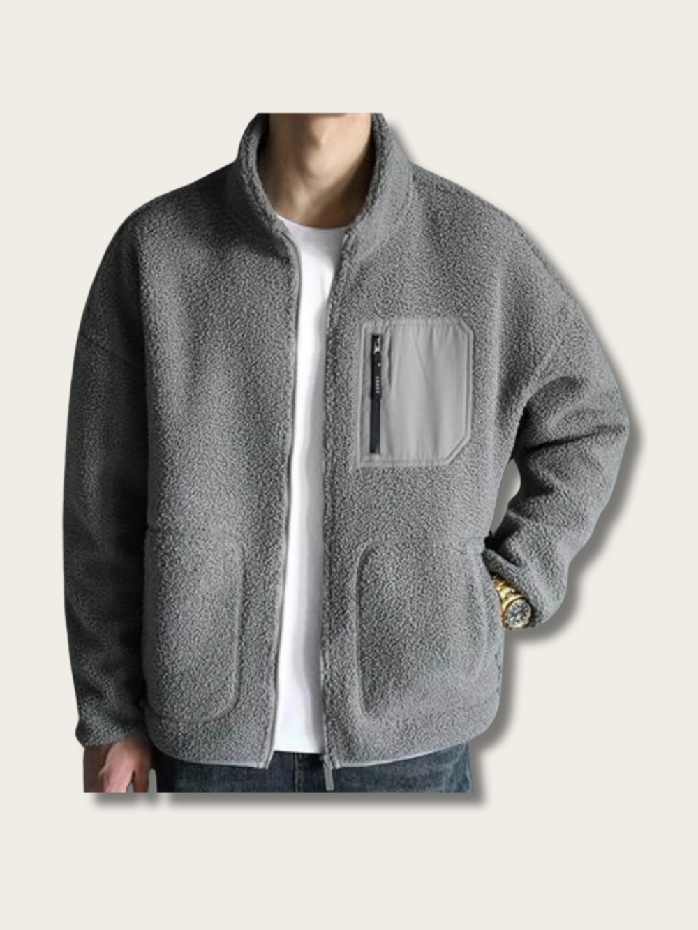 Arctic Comfort Wool Jacket - black:Black
