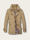 Metro Command Trench Jacket - #808000:Olive Green