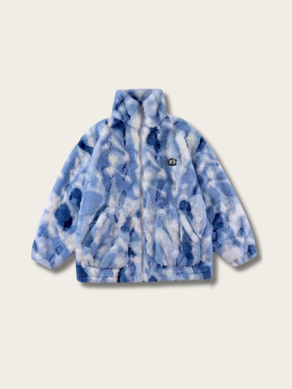 Cozy Cloud Fleece Jacket - #ffc0cb:Pink