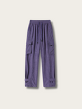 Strap Cuff Corduroy Cargo Pants - Small