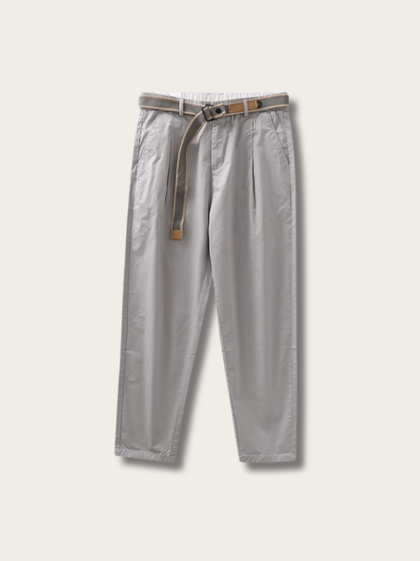Breezy Horizon Belted Chino Pants - 30