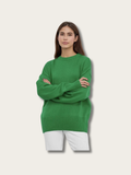 Elegant Ease Japanese Sweater - Black