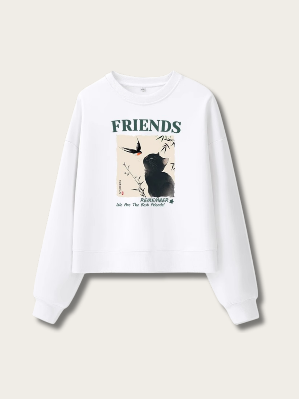 Whisker Friends Cozy Sweatshirt - #add8e6:Light Blue
