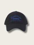 Embroidered Signature Dad Cap - #808080:Gray