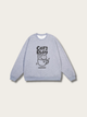 Cats Play Cozy Sweatshirt - #d3d3d3:Light Gray