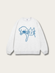 Paws & Whiskers Crewneck Sweatshirt - #ffc0cb:Pink