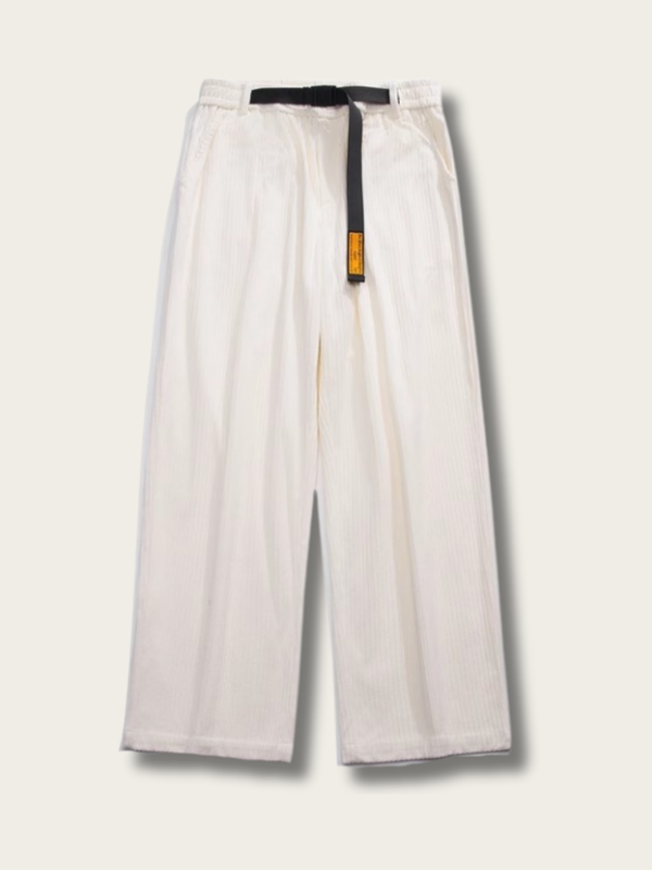 Crested Blaze Belted Corduroy Pants - Medium