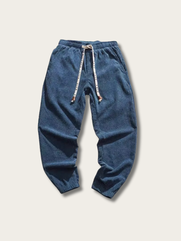 Textured Horizon Jogger Pants - Medium