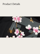 Eco Blossom Statement Sweatshirt - black:Black