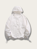 BreezeGuard Hooded Windbreaker - #000000:Black