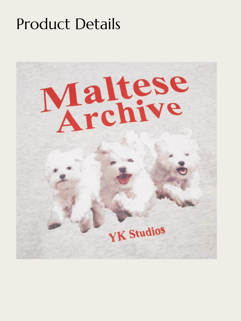 Maltese Archive Cozy Hoodie - #d3d3d3:Light Gray