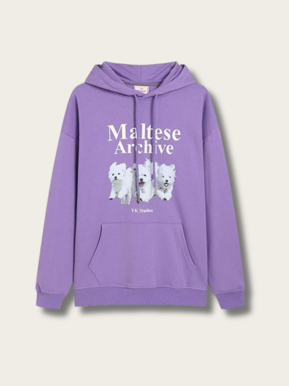 Maltese Archive Cozy Hoodie - #add8e6:Light Blue