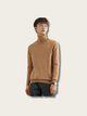 Turtleneck Elegant Comfort Japanese Sweater - #945536:Brown