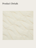 Varsity Emblem Knit Sweater - #fffdd0:Cream