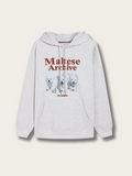 Maltese Archive Cozy Hoodie - #808080:Gray