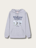Maltese Archive Cozy Hoodie - #808080:Gray