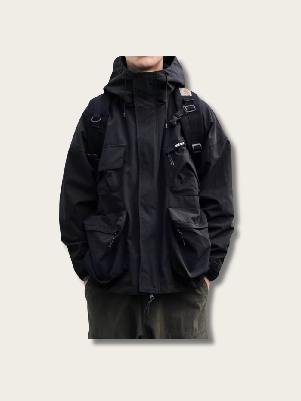 Explorer's Haven Utility Techwear Jacket - L