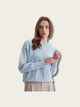 Elegant Ease Japanese Sweater - Gray