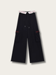 Studio Street Wide-Leg Cargo Pants - Small