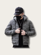 Metro Edge Quilted Puffer Jacket - L
