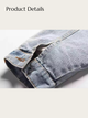 Urban Edge Shearling Denim Jacket - #add8e6:Light Blue