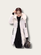 Winter Luxe Fur-Trimmed Puffer Coat - M