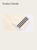 Regal Sailor Knit Sweater - #000000:Navy Blue