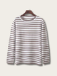 Striped Harmony Sweater - black:Black