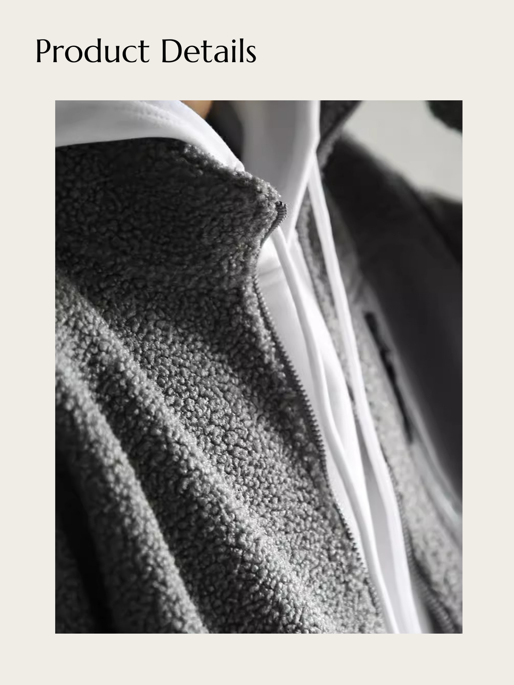 Arctic Comfort Wool Jacket - #808080:Gray