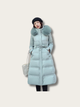 Elegance Frost Long Puffer Coat - XL