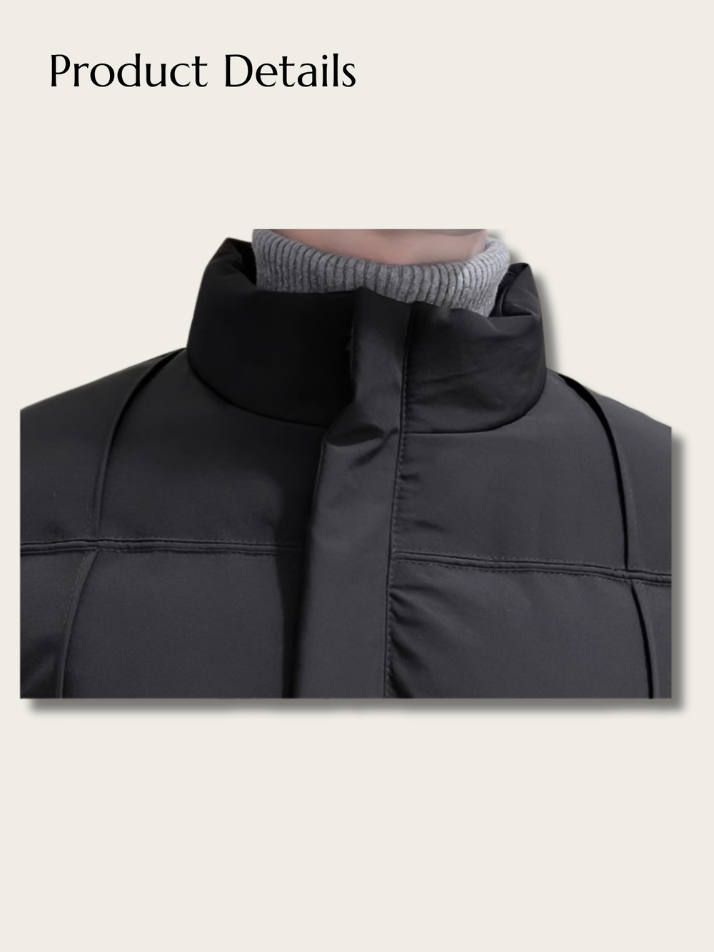 Nordic Shield Quilted Puffer Jacket - L
