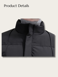 Nordic Shield Quilted Puffer Jacket - L