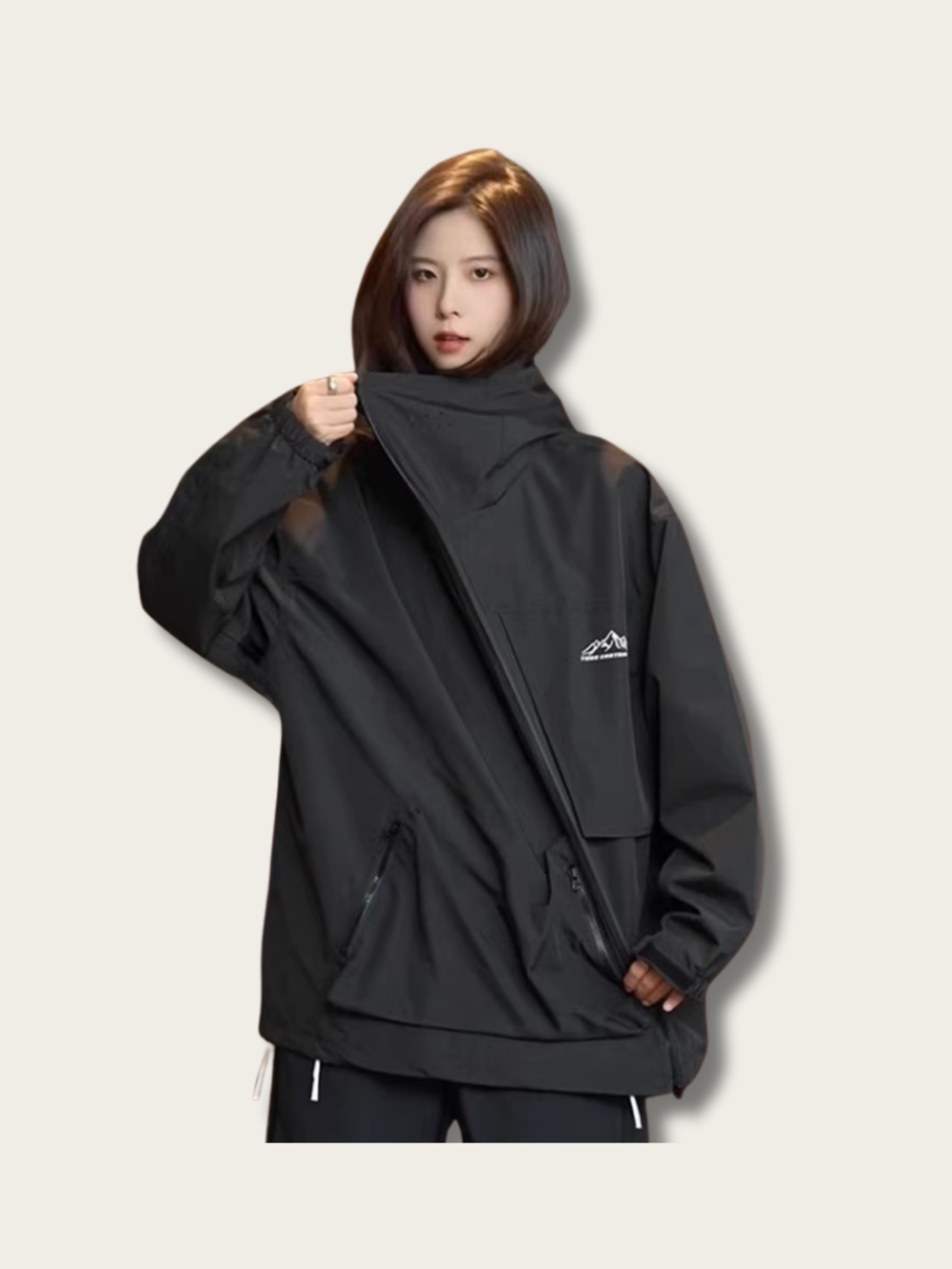 ElementGuard Utility Techwear Jacket - L